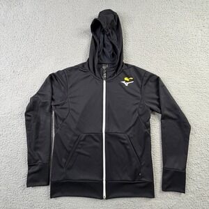 Mizuno x Pokemon Center Pikachu Hoodie Full Zip Jacket Black Mens Size Medium